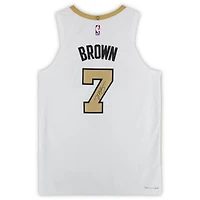 Jaylen Brown Boston Celtics Autographed White Nike 2025-26 City Edition Authentic Jersey