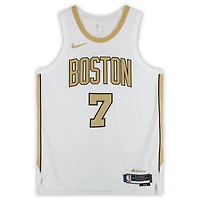 Jaylen Brown Boston Celtics Autographed White Nike 2025-26 City Edition Authentic Jersey