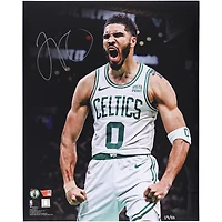 Photo dédicacée de Jayson Tatum (Boston Celtics), 40 x 50 cm (édition limitée à 25 exemplaires).