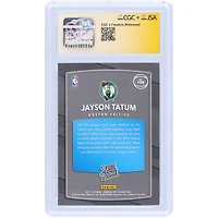 Jayson Tatum Boston Celtics Autographed 2017-18 Panini Donruss Optic Rated Rookie #198 CGC Fanatics Witnessed Authenticated Auto 10 Rookie Card