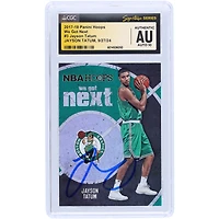 Jayson Tatum Boston Celtics Autographed 2017-18 Panini Hoops We Got Next #3 CGC Fanatics Witnessed Authenticated Auto 10 Rookie Card