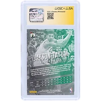 Jayson Tatum Boston Celtics Autographed 2017-18 Panini Prestige #153 CGC Fanatics Witnessed Authenticated Auto 10 Rookie Card