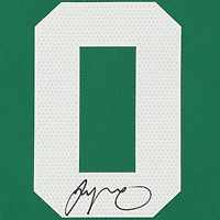 Maillot Nike authentique dédicacé par Jayson Tatum des Boston Celtics 2020-21 Green Icon