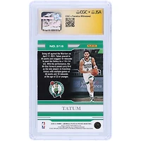 Jayson Tatum Boston Celtics Autographed 2020-21 Panini Chronicles Plates & Patches Red #316 #/149 CGC Fanatics Witnessed Authenticated Auto 10 Card