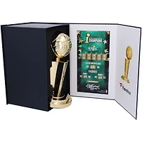 Réplique du trophée Larry O'Brien 12" dédicacé par Jayson Tatum des Boston Celtics pour les champions de la finale NBA 2024