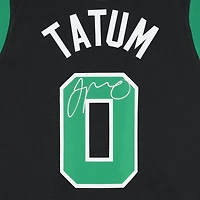 Maillot Swingman Jordan Brand Statement Edition 2022-23 noir dédicacé par Jayson Tatum des Boston Celtics