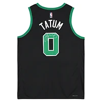 Jayson Tatum Boston Celtics Autographed Black Jordan Brand 2022-23 Statement Edition Swingman Jersey
