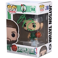 Figurine en vinyle Funko Pop! dédicacée de Jayson Tatum Boston Celtics City Edition #144