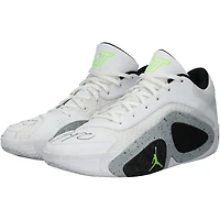 Jayson Tatum Boston Celtics Autographed Game-Used White Jordan Brand Shoes vs. Miami Heat on April 24, 2024