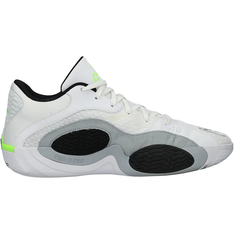 Jayson Tatum Boston Celtics Autographed Game-Used White Jordan Brand Shoes vs. Miami Heat on April 24, 2024