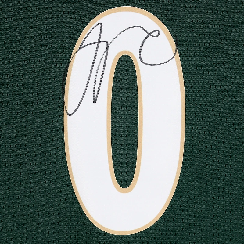 Jayson Tatum Boston Celtics Autographed Green Nike 2022-23 City Edition Swingman Jersey