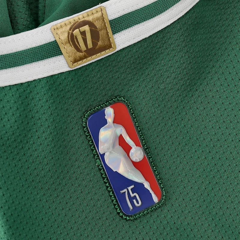 Maillot Nike authentique vert dédicacé par Jayson Tatum des Boston Celtics