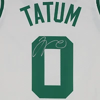 Maillot Swingman Nike blanc dédicacé par Jayson Tatum des Boston Celtics 2022-23 Association Edition