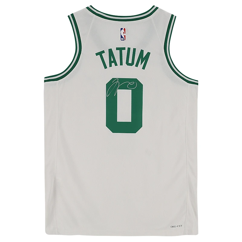 Jayson Tatum Boston Celtics Autographed Nike White 2022-23 Association Edition Swingman Jersey