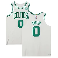 Maillot authentique Nike 2020-21 Association Edition autographié par Jayson Tatum des Boston Celtics