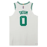 Maillot authentique Nike 2020-21 Association Edition autographié par Jayson Tatum des Boston Celtics