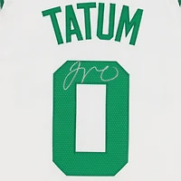 Maillot authentique Nike Association blanc autographié par Jayson Tatum des Boston Celtics