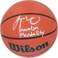 Ballon de basket-ball d'intérieur/extérieur Wilson Authentic Series autographié par Jayson Tatum des Boston Celtics avec inscription « Mamba Mentality »