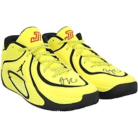 Jayson Tatum Boston Celtics Autographed Yellow Jordan Brand Tatum 4 Basketball Shoes