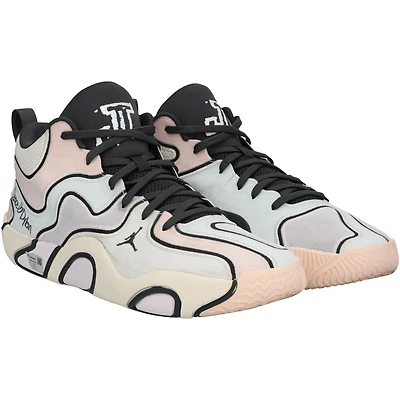 Jayson Tatum Boston Celtics Game-Used Multi-Color Jordan Shoes vs. Houston Rockets on January 27, 2024