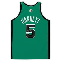 Maillot authentique Mitchell & Ness autographié par Kevin Garnett des Boston Celtics
