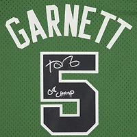 Kevin Garnett Boston Celtics Autographed Mitchell & Ness Kelly Green 2007-08 Italy Swingman Jersey with "08 Champ" Inscription