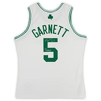 Kevin Garnett Boston Celtics Autographed Mitchell & Ness White 2007-08 Authentic Jersey with "08 Champ" Inscription