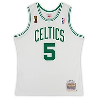 Kevin Garnett Boston Celtics Autographed Mitchell & Ness White 2007-08 Authentic Jersey with "08 Champ" Inscription