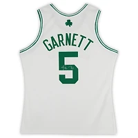 Kevin Garnett Boston Celtics Autographed Mitchell & Ness White 2007-08 Authentic Jersey