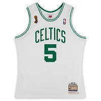 Kevin Garnett Boston Celtics Autographed Mitchell & Ness White 2007-08 Authentic Jersey