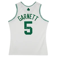 Kevin Garnett Boston Celtics Autographed Mitchell & Ness White 2007-08 Authentic Jersey