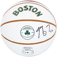 Kevin Garnett Boston Celtics Autographed Wilson 2023-24 City Edition Collector's Basketball