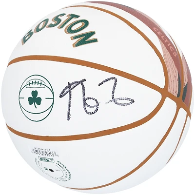 Kevin Garnett Boston Celtics Autographed Wilson 2023-24 City Edition Collector's Basketball