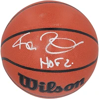 Ballon de basket-ball d'intérieur/extérieur Wilson Authentic Series autographié par Kevin Garnett des Boston Celtics avec inscription « HOF 20 »