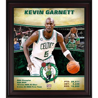 Kevin Garnett Boston Celtics Framed 15" x 17" Hardwood Classics Player Collage