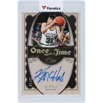 Kevin McHale Boston Celtics Autographed 2023-24 Panini One & One Gold Once Upon A Time #OUT-KMH #10/10 Card