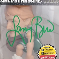Figurine 6" dédicacée de Larry Bird des Boston Celtics par les mini-stars