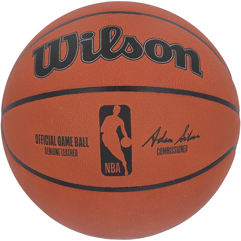 Ballon de basket officiel Wilson autographié par Larry Bird Boston Celtics avec inscription « 3x NBA Champ » - Édition limitée à 133 exemplaires