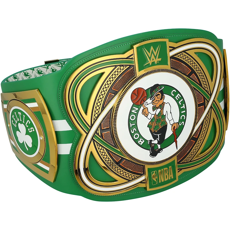 Ceinture de titre WWE Legacy autographiée par Larry Bird, Boston Celtics