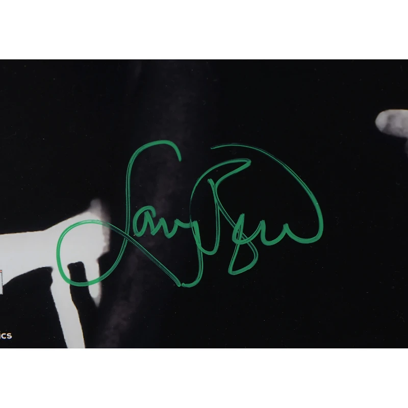 Larry Bird Boston Celtics Framed Autographed 16" x 20" Cigar Celebration Photograph