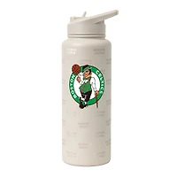 Logo Brands Boston Celtics 34oz. Sand Ghost Quencher Bottle