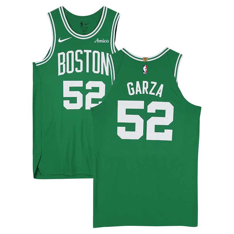 Luka Garza Boston Celtics Game-Used #52 Kelly Green Nike Jersey vs. Philadelphia 76ers on May 2, 2026 - Size 50+4