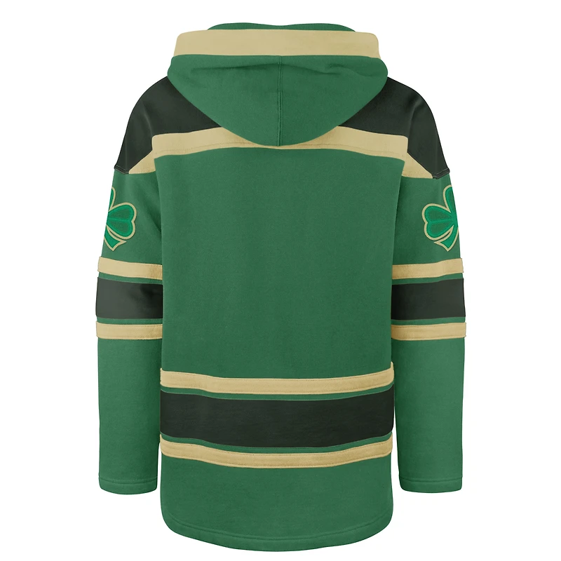 Sweat à capuche lacets McLucky Superior '47 Kelly Green des Boston Celtics pour homme