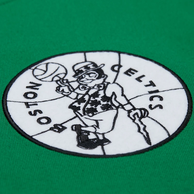 T-shirt Mitchell & Ness Larry Bird Kelly Green Boston Celtics Hardwood Classics NBA Legends pour homme