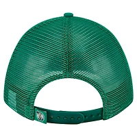 Men's New Era  Kelly Green Boston Celtics Minimalist 9FORTY M-Crown Adjustable Hat