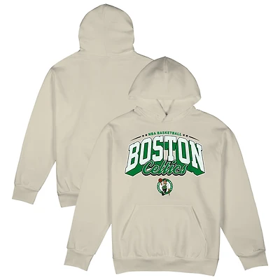 Men's Stadium Essentials  Cream Boston Celtics Your Way Oversized Urban Pullover Hoodie