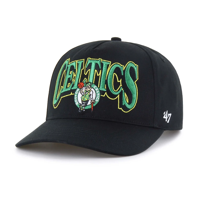 Casquette ajustable noire « 47 » des Boston Celtics pour homme, Every Time Past Champs Hitch