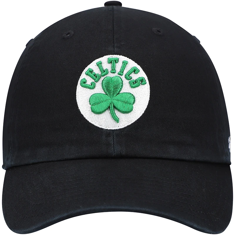 Casquette réglable '47 Boston Celtics Team Clean Up noire pour homme