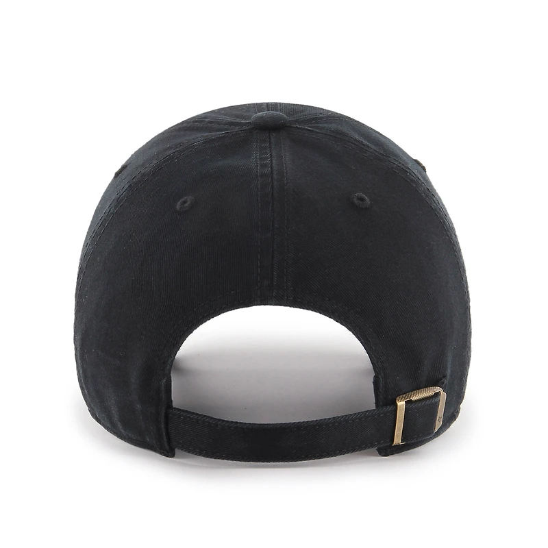 Men's '47 Boston Celtics Black on Black Clean Up Adjustable Hat
