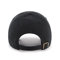 Men's '47  Boston Celtics Black on Black Clean Up Adjustable Hat